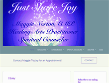 Tablet Screenshot of maggiejsj.com